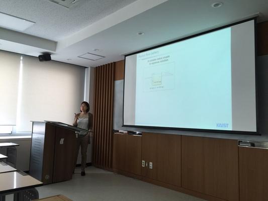 2016년 5월 27일 대학원 세미나(변혜령 KAIST 화학과 교수님)